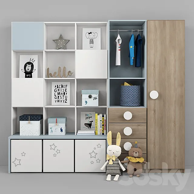 Children’s furniture and accessories 39 3DModel Children’s furniture and accessories 39 3DModel