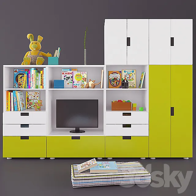 Children’s furniture and accessories 3DModel