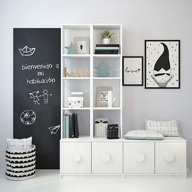 Children’s furniture and accessories 4 3DModel Children’s furniture and accessories 4 3DModel