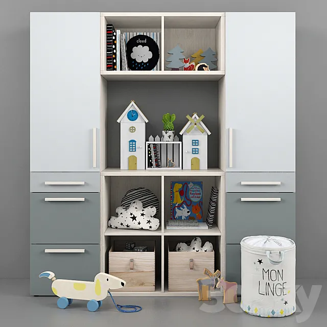 Children’s furniture and accessories 41 3DModel Children’s furniture and accessories 41 3DModel