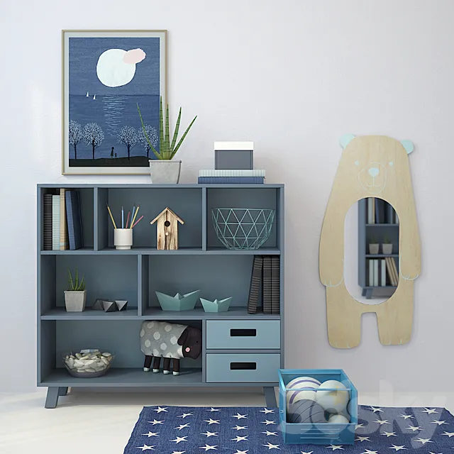 Children’s furniture and accessories 8 3DModel Children’s furniture and accessories 8 3DModel