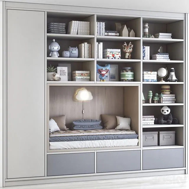 Childrens furniture and toys 19 3D Model