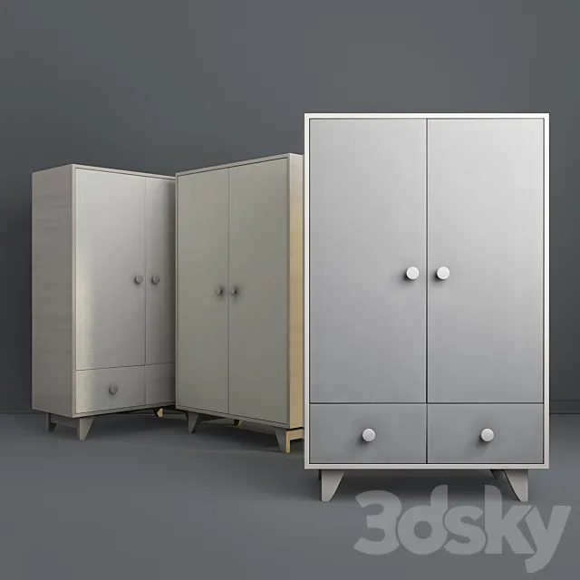 Children’s furniture Ellipse collection Line 003 3D Model