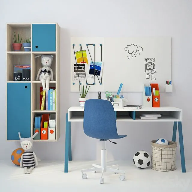 Children’s furniture Nidi 02 3D Model