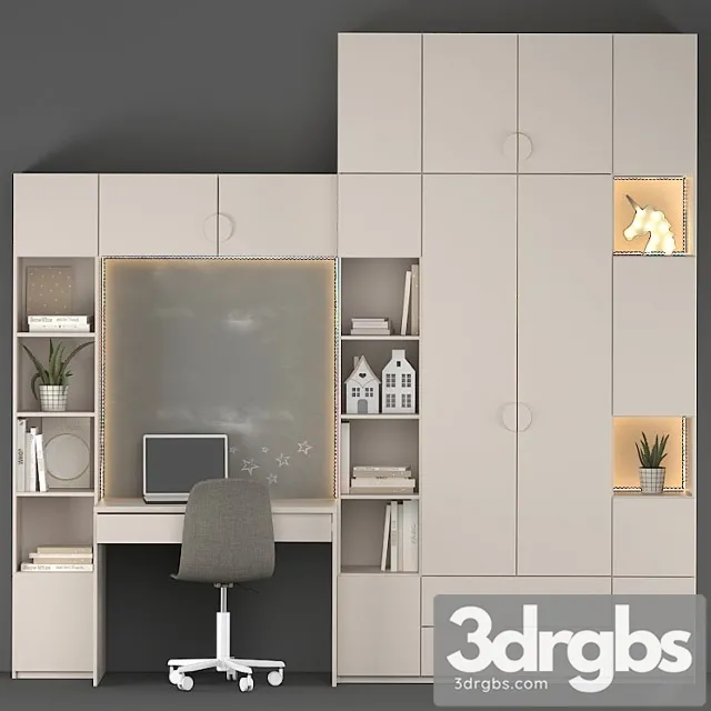 Childrens Furniture On Order chz 3D Model Download