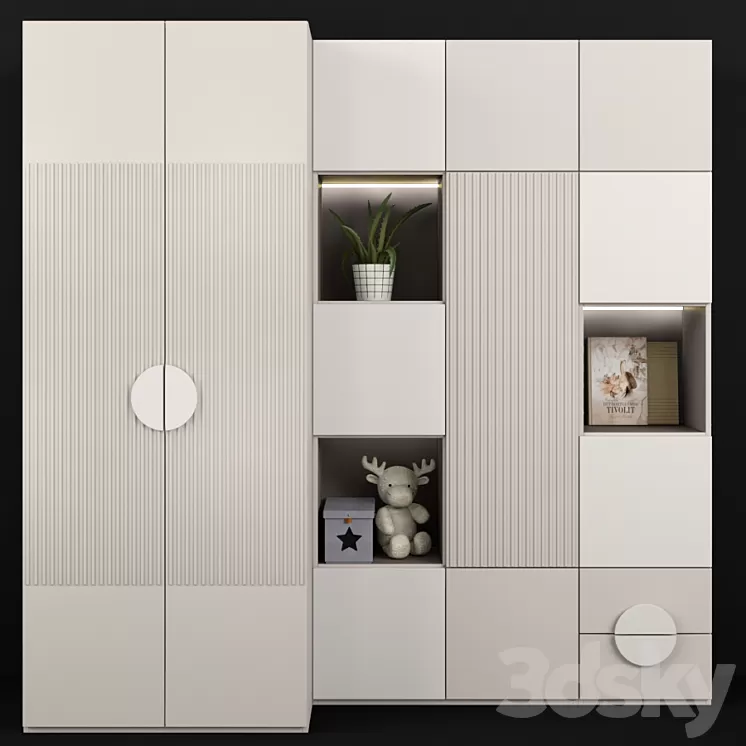 Children's furniture to order 116 3D Model Children's furniture to order 116 3D Model