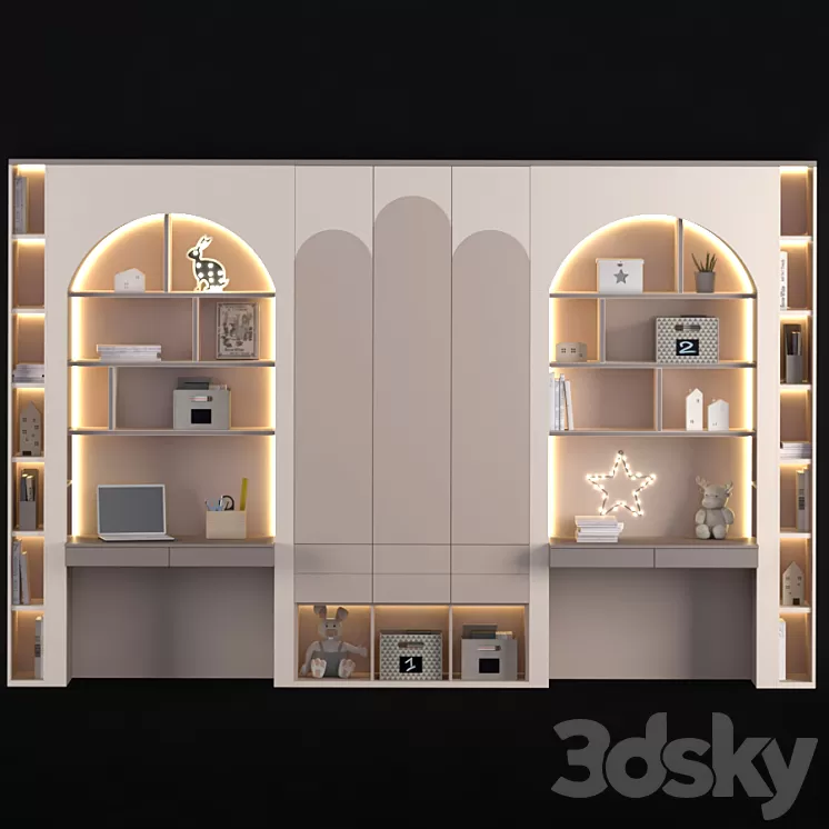 Children's furniture to order 215 3D Model Free Download