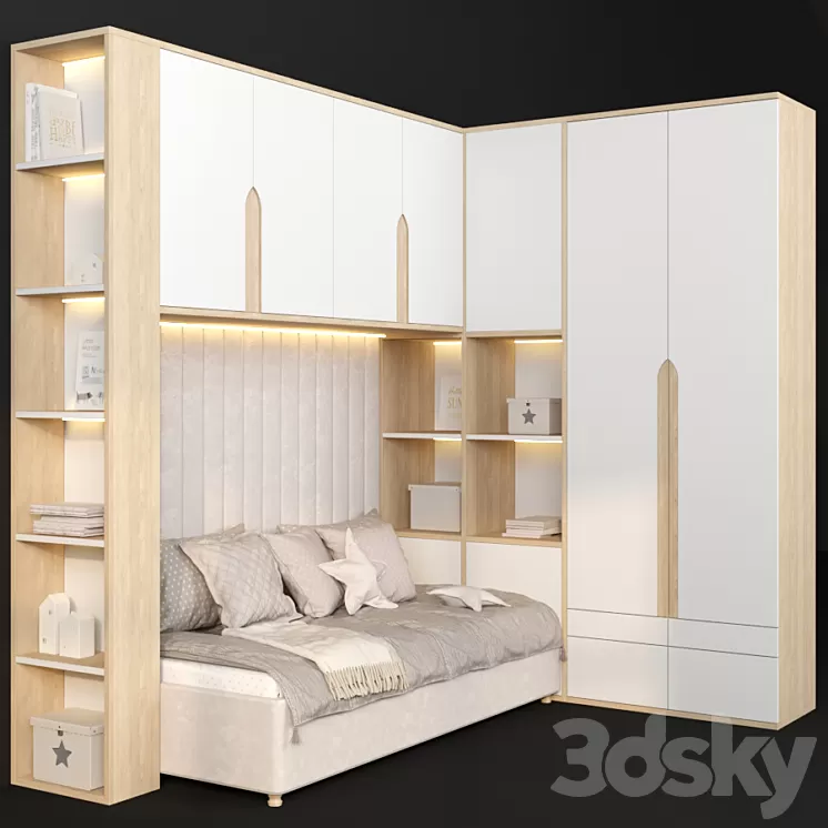Children's furniture to order 241 3D Model Free Download Children's furniture to order 241 3D Model Free Download