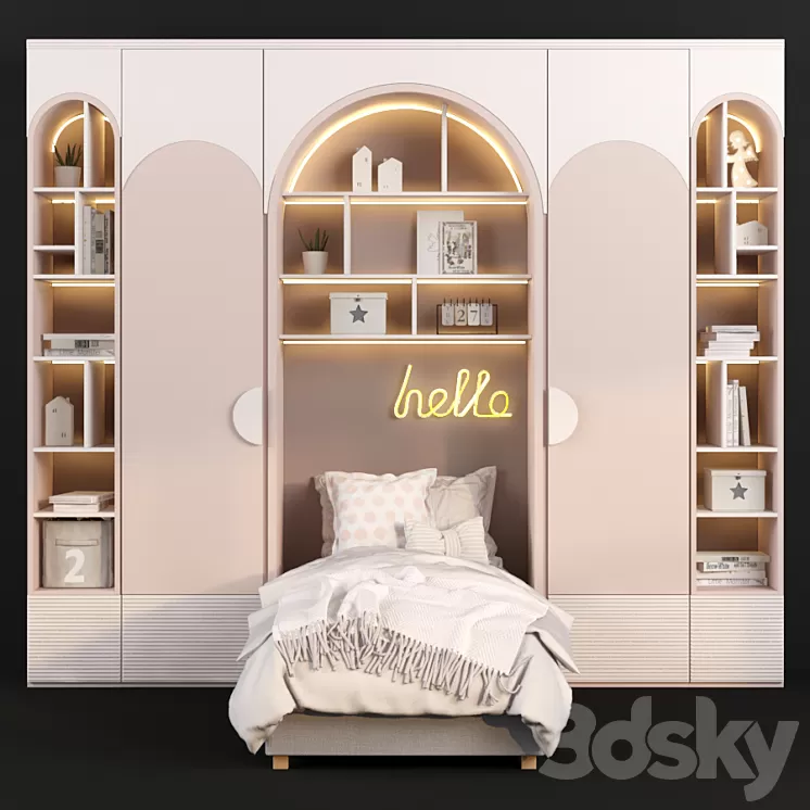 Children's furniture to order 255 3D Model Free Download Children's furniture to order 255 3D Model Free Download