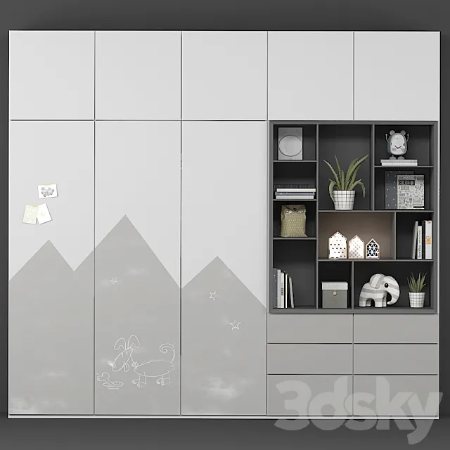 Children’s furniture to order 48 3D Model