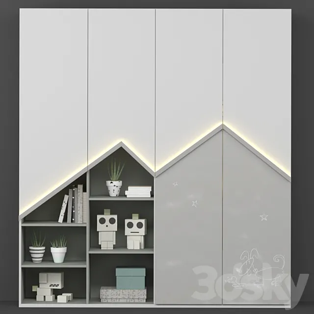 Children’s furniture to order 50 3D Model