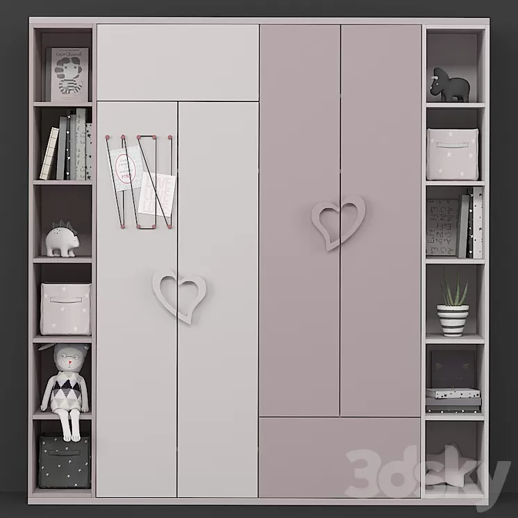 Children's furniture to order 55 3D Model Children's furniture to order 55 3D Model