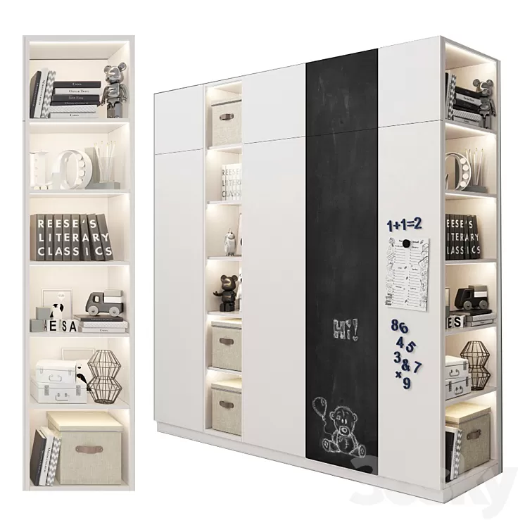 children's furniture_15 3D Model children's furniture_15 3D Model