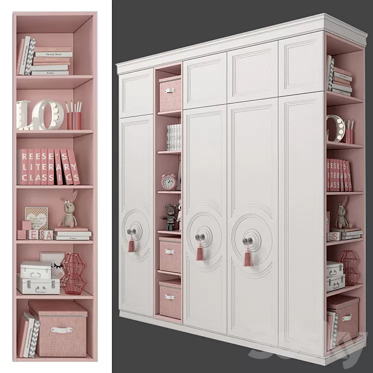 children's furniture_17 3D Model children's furniture_17 3D Model