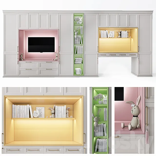 children’s furniture_4 3DModel