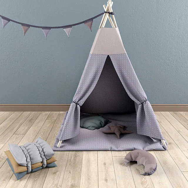 Children’s lodge 3DModel Children’s lodge 3DModel