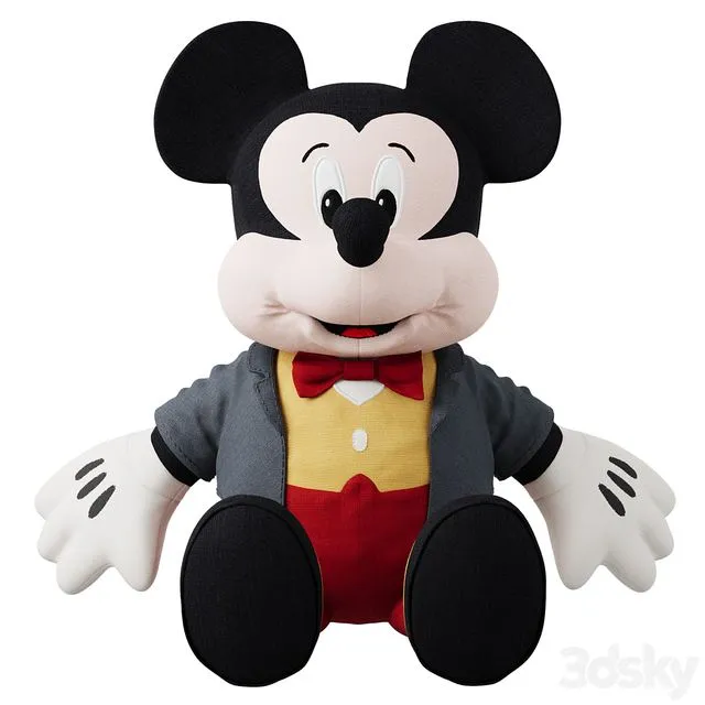 Children’s Mickey Mouse 3D Model