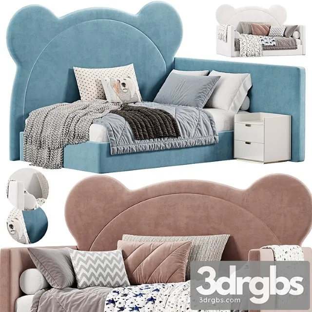 Childrens Mikki Bed by Shimkor 3D Model Download Childrens Mikki Bed by Shimkor 3D Model Download