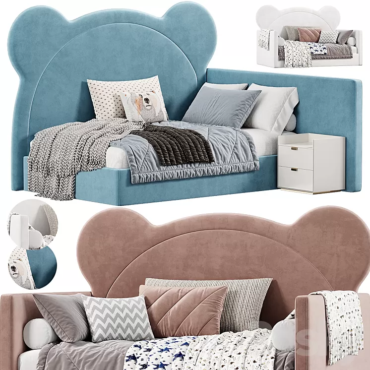 Childrens Mikki Bed by shimkor 3D Model Free Download Childrens Mikki Bed by shimkor 3D Model Free Download