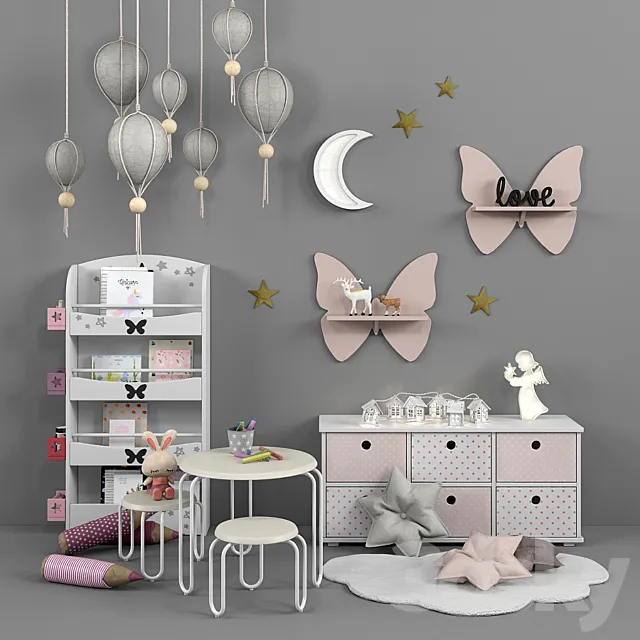 Children’s play area 04 3DModel Children’s play area 04 3DModel