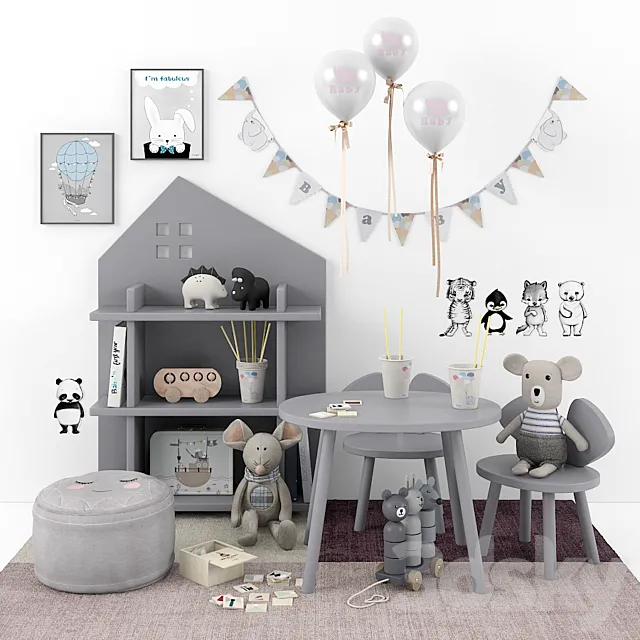 Children’s play area 05 3DModel