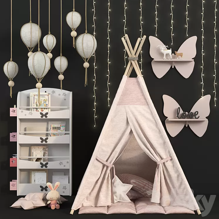 Children's play area 12 3D Model Children's play area 12 3D Model