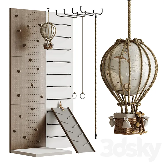 Children’s play area 3D Model