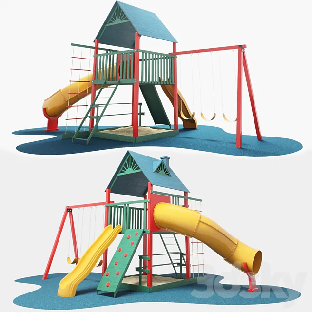Children’s playground 3D Model Children’s playground 3D Model
