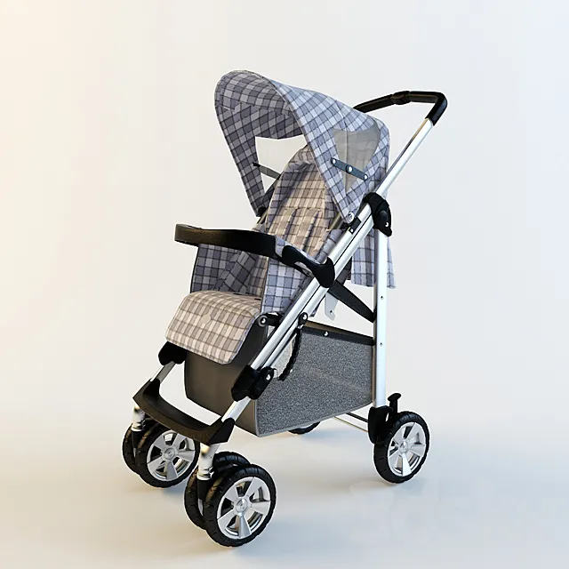 Children’s pram 3DModel Children’s pram 3DModel