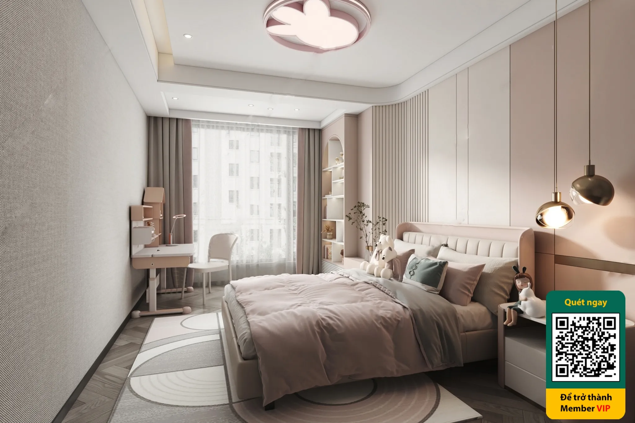 Children’s room 3D – 005 – 3737