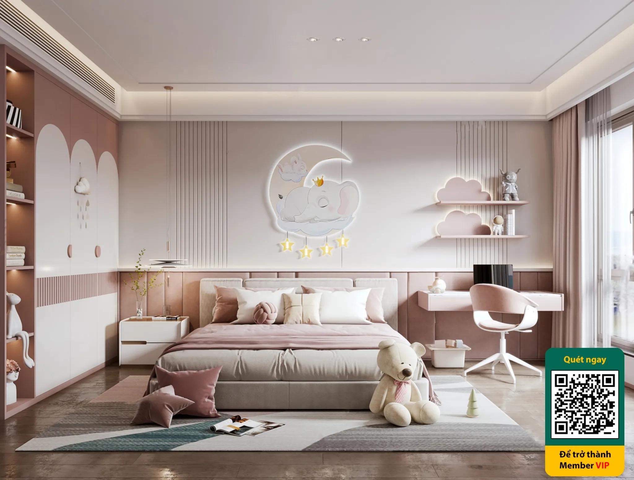 Children’s room 3D – 006 – 3738