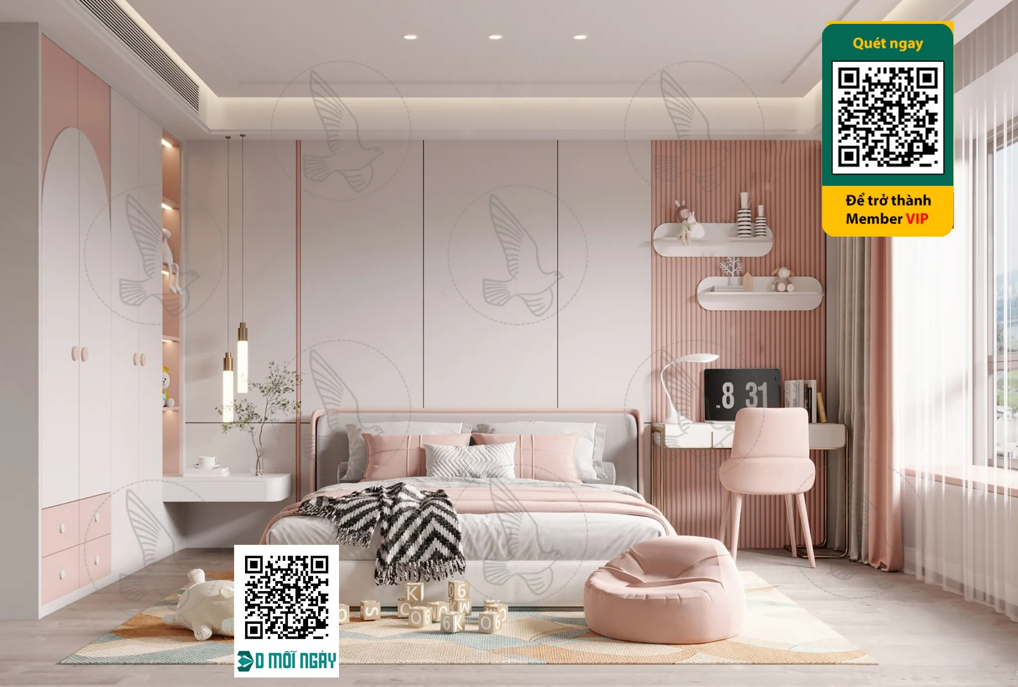 Children’s room 3D – 011 – 3743