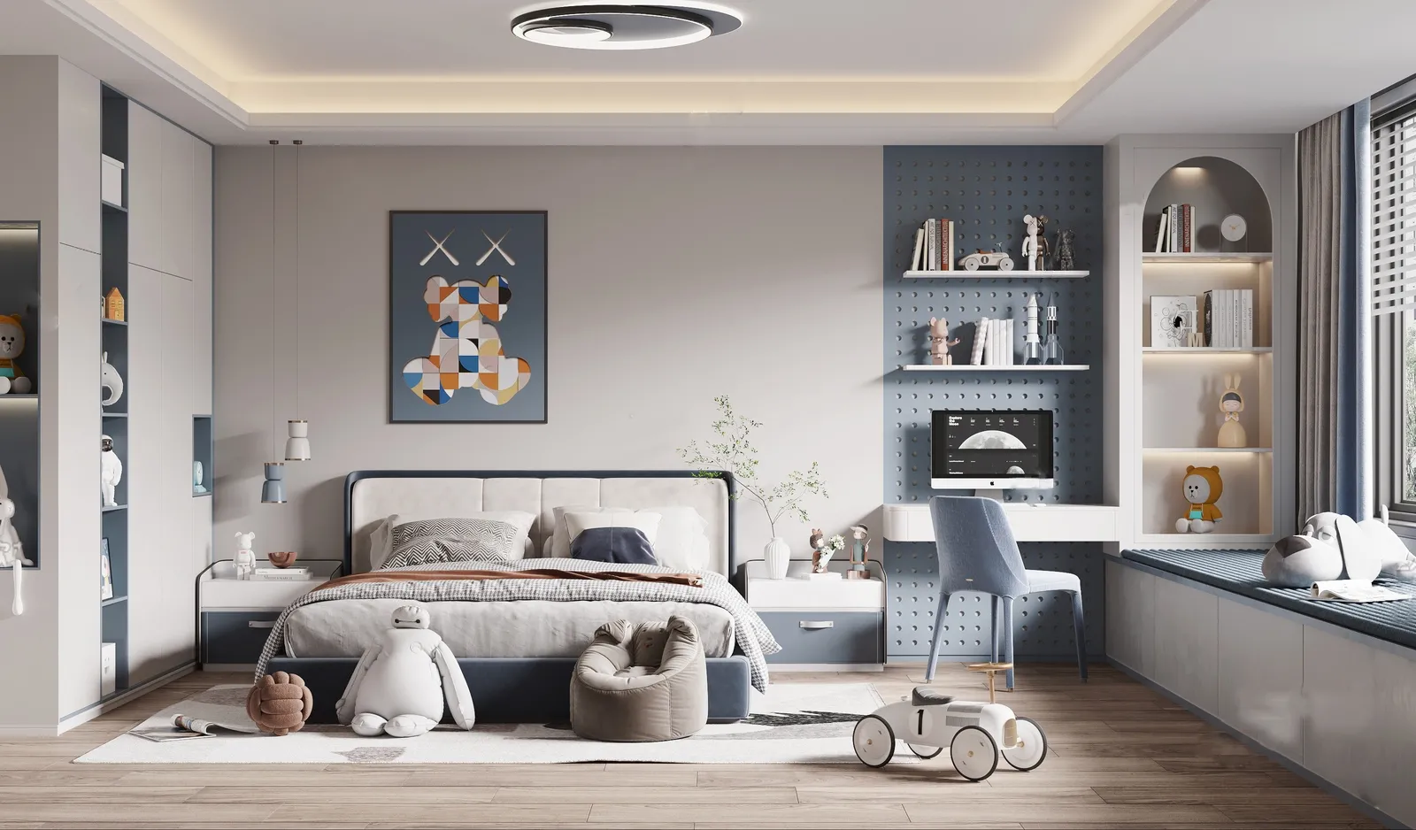 Children’s room 3D – 012 – 3744