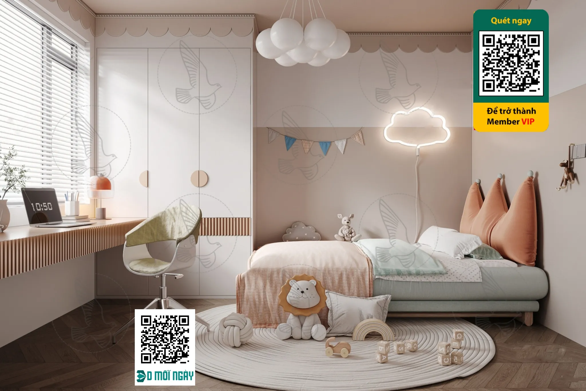 Children’s room 3D – 014 – 3746