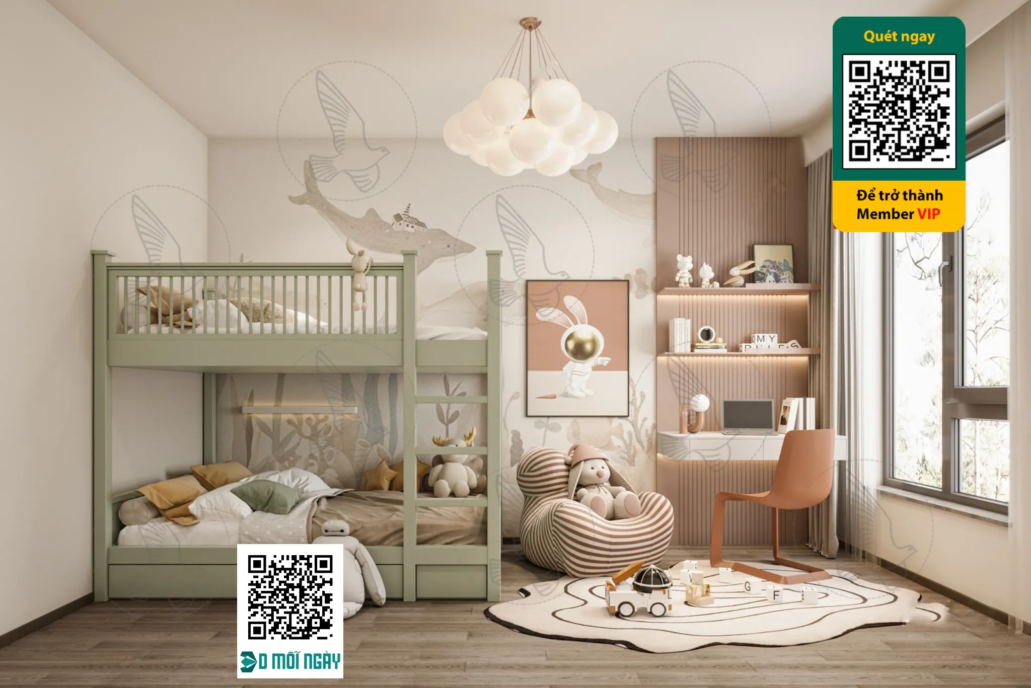 Children’s room 3D – 017 – 3749