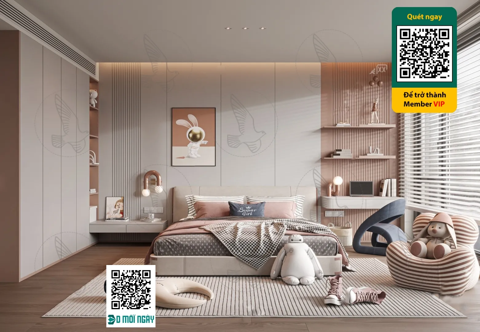 Children’s room 3D – 019 – 3751