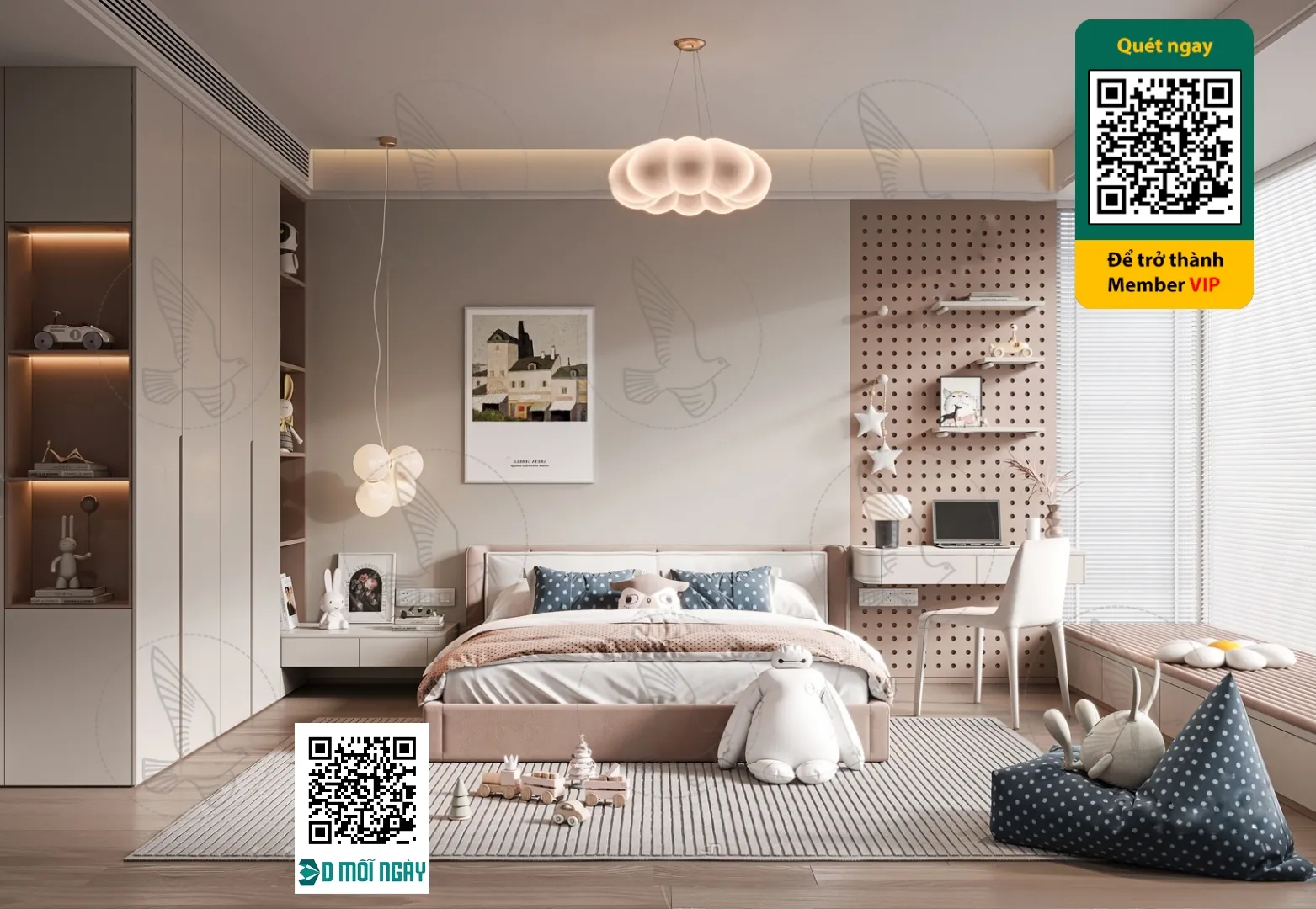 Children’s room 3D – 022 – 3754