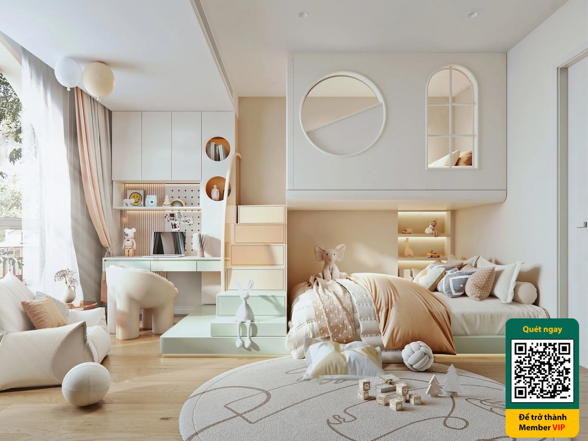 Children’s room 3D – 026 – 3758