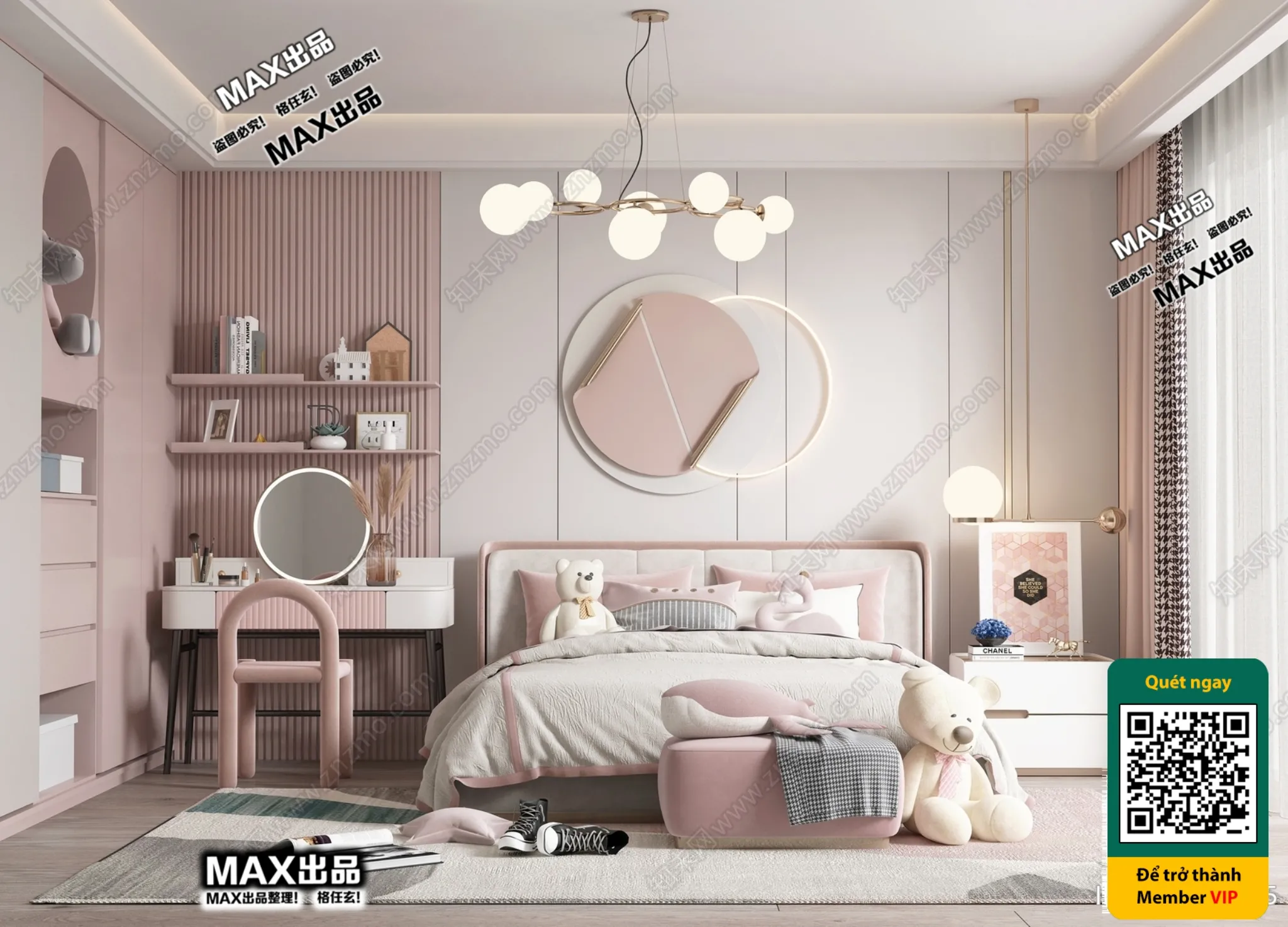 Children’s room 3D – 028 – 3760