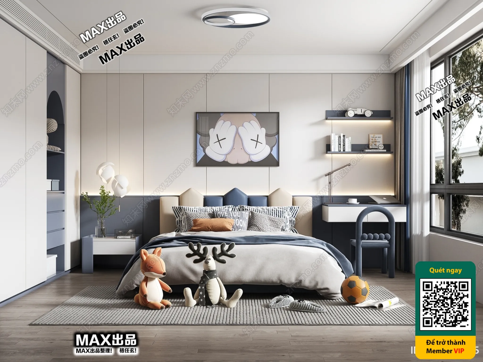 Children’s room 3D – 029 – 3761