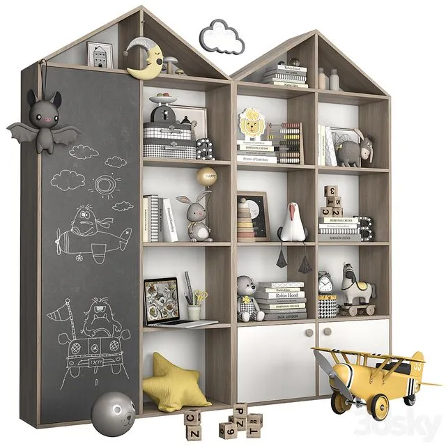 Children’s room decor 1 3D Model