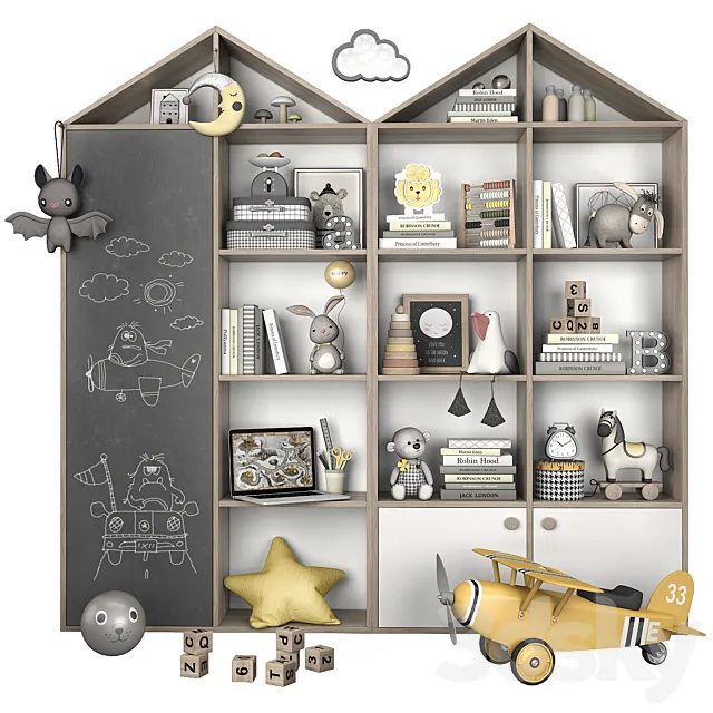 Children’s room decor 1 3DModel