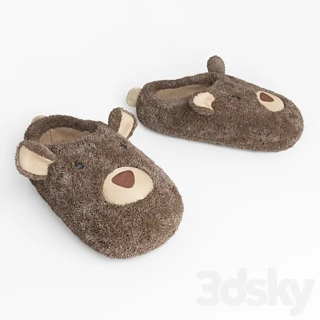 Children’s slippers 3D Model