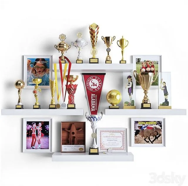 Children’s sports awards 3D Model Children’s sports awards 3D Model