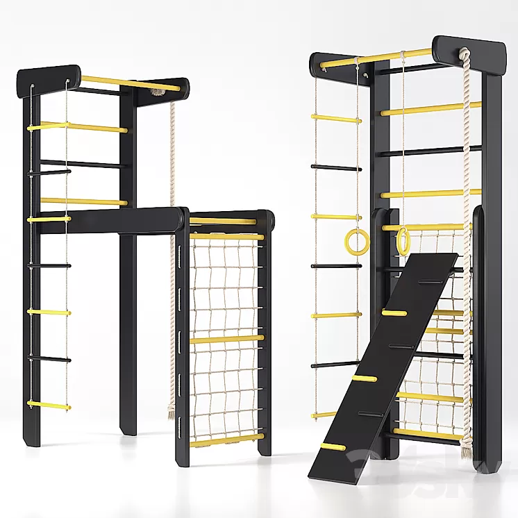 Children's sports complex # 2 3D Model