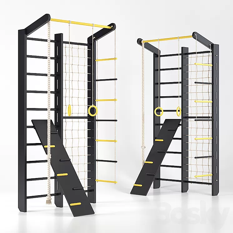 Children's sports complex # 3 3D Model