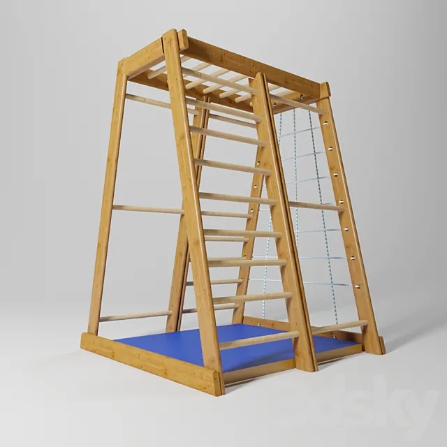 Children’s sports complex “Shalun” 3D Model