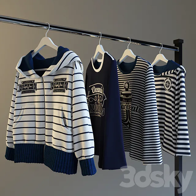 children’s sweatshirts 3DModel