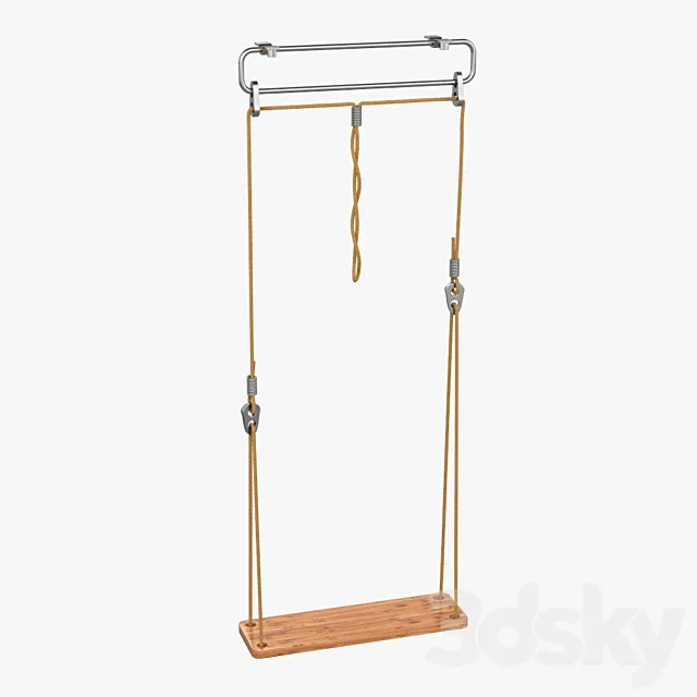 Children’s swing for the house Milan Kids 3DModel Children’s swing for the house Milan Kids 3DModel