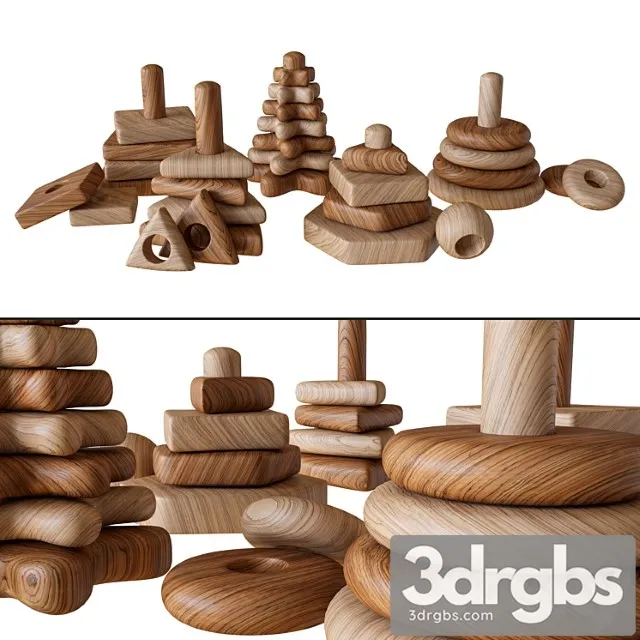 Childrens toy pyramid Childrens toy pyramid